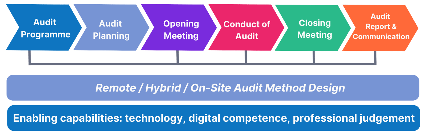 Remote Auditing Across the Audit Lifecycle