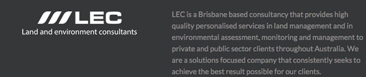 Rod Janssen LEC Land and Environment Consultants